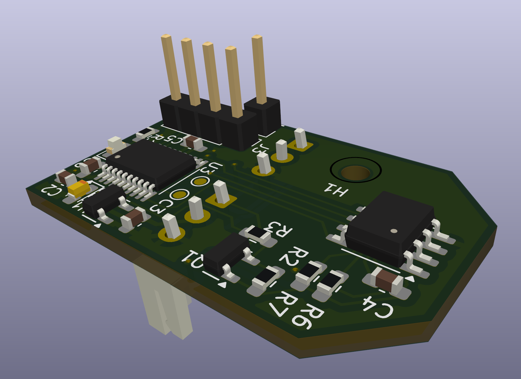 Serial-bus controller board